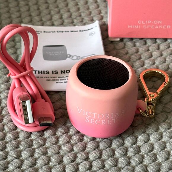 Victoria's Secret Limited Edition 2023 Clip On Mini Bluetooth Wireless Speaker - Picture 1 of 4